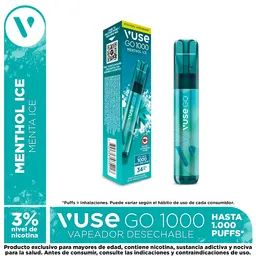 Vuse Go 1000 Menthol Ice 34 Mg/ml