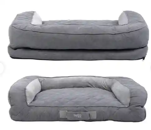 Cama Totto Para Perro Alina M Gris Grande