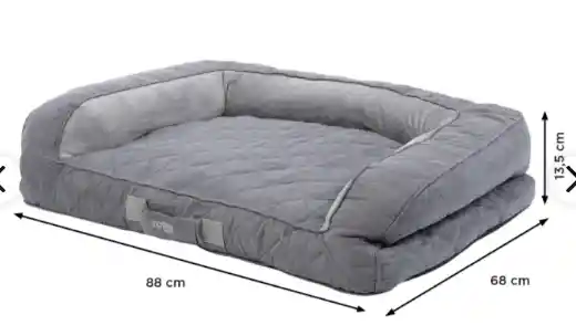 Cama Totto Para Perro Alina M Gris Grande