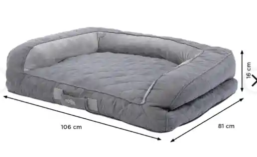 Cama Totto Para Perro Alina L Gris Grande