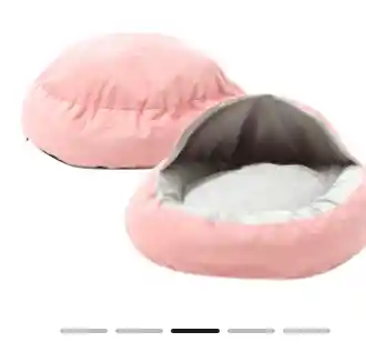 Cama Totto Para Perro Alpha M Rosada Mediana