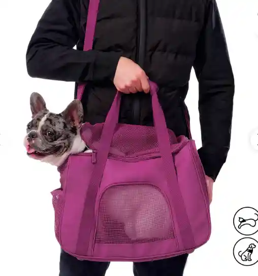 Tula Totto Cargador De Mascota Marley 2.0 Morado