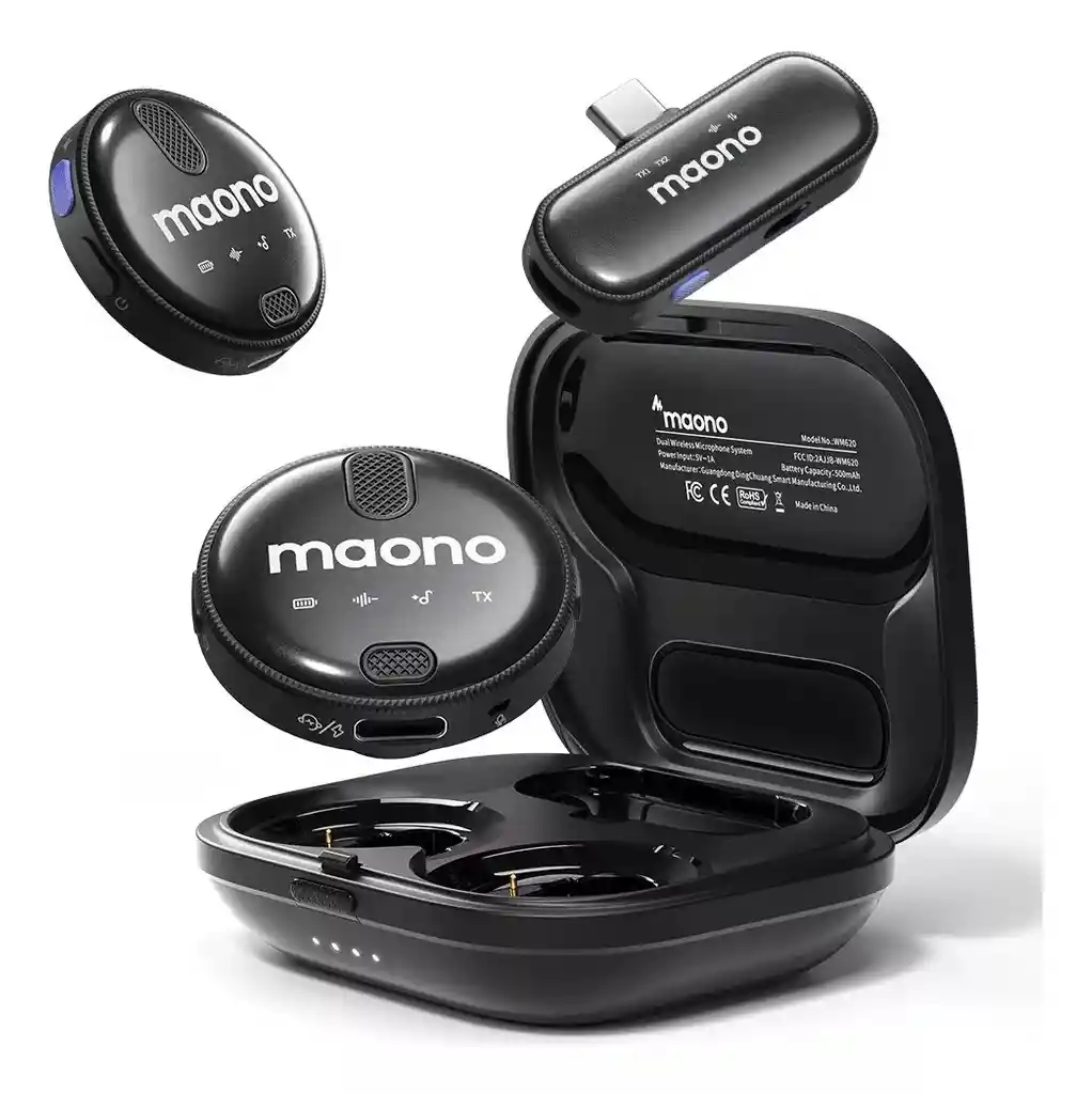 Maono Microfono Lavalier Inalámbrico Wm620 Pc2 Para Android