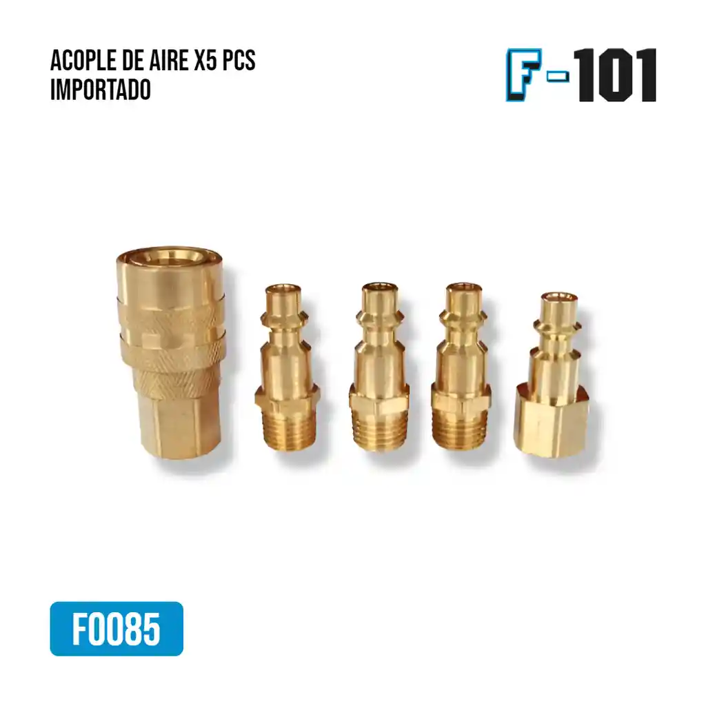 Acople De Aire X 5 Pcs Importado/multimatrca