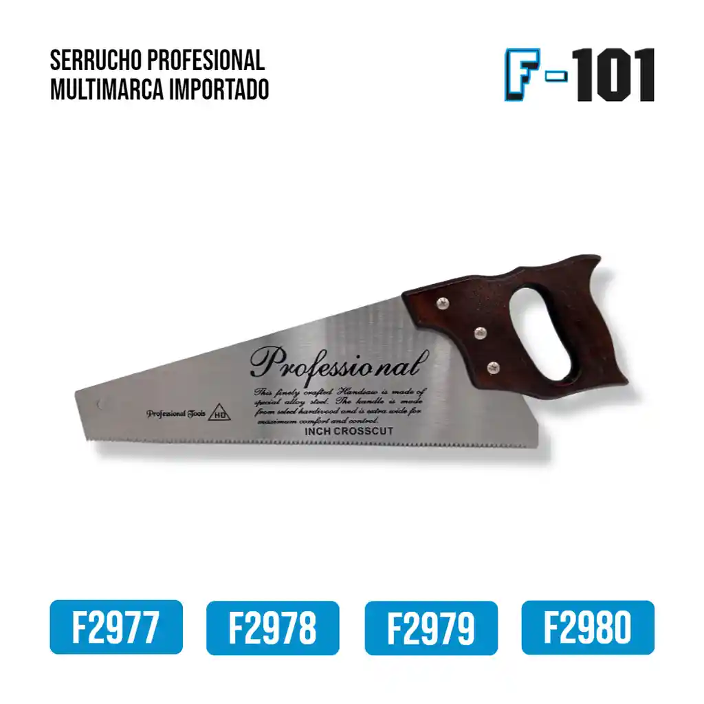 Serrucho Profesional Multimarca Importado 16