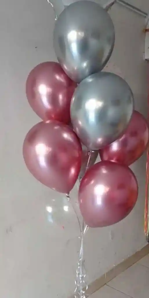 Globos En Helio Por Unidad Los Colores Que Elijas