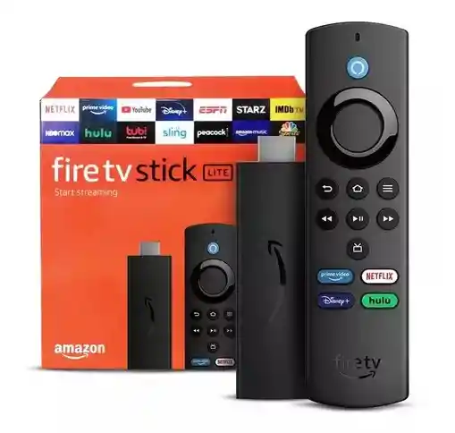 Tv Box Amazon Fire Tv Stick Lite De Voz Full Hd 8gb Convertidor A Smar Tv,