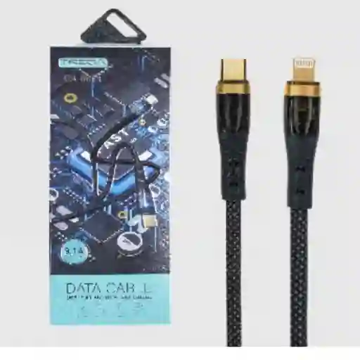 Cable De Carga Tipo C, Lightning Trenzado Treqa Ca-8814