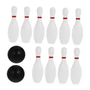 Juego De Bolos Para Niños Set De 10 Bolos Y 2 Bolas De Boliche