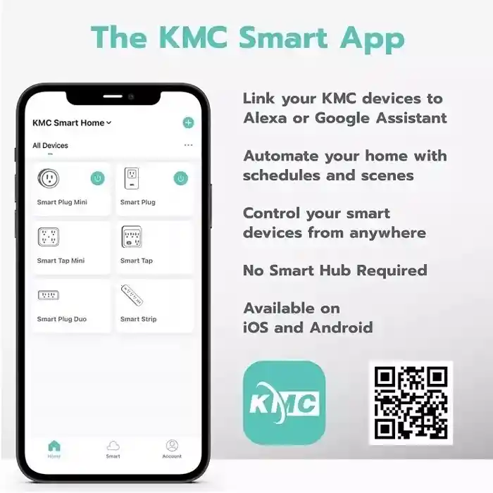 Kmc Enchufe Inteligente Wifi Toma Smart Alexa Google Assistant