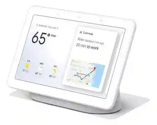 Google Nest Hub 2nd Gen Con Asistente Virtual Google Assistant, Pantalla Integrada De 7 110v/220v