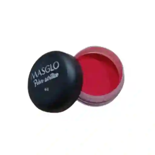 Masglo Polvo Acrilico Rojo 5g