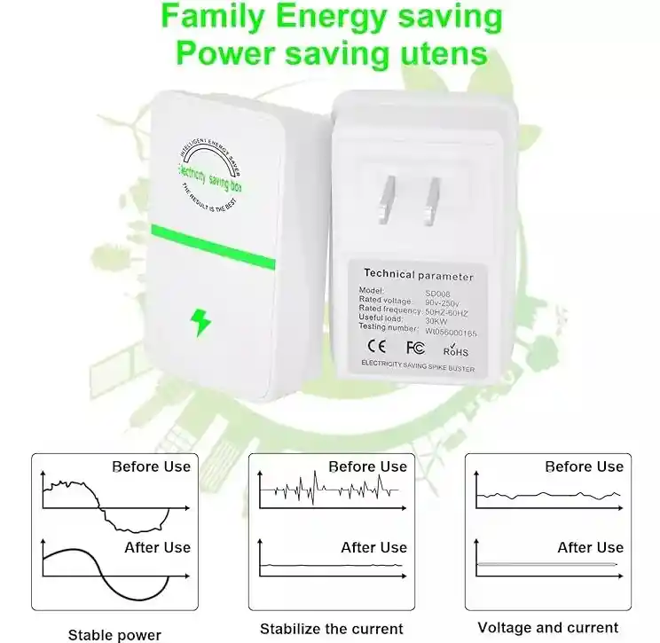 Ahorrador De Energía Power Saver Calidad De La Energía