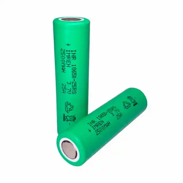 Baterías Imren Imr 18650 25rs (2500mah) Flat-top - 2 Unidades