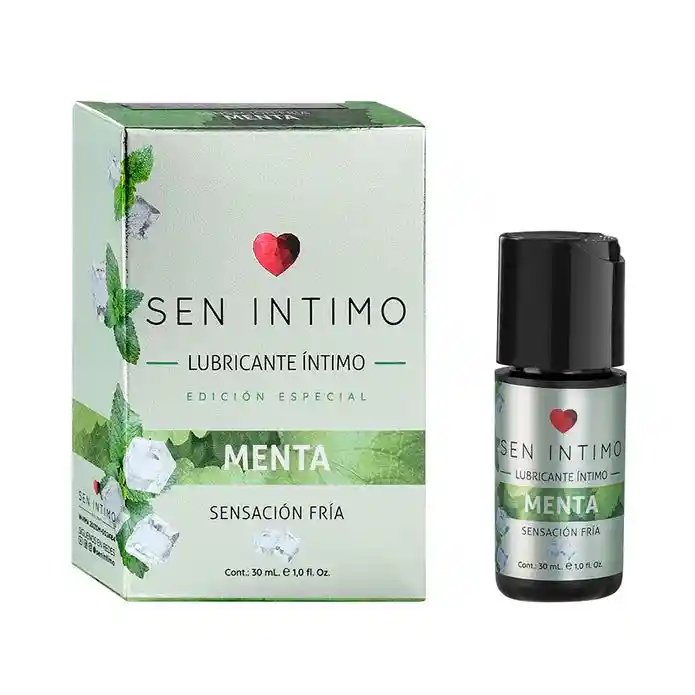 Lubricante Menta Fria Sen Intimo X 30 Ml