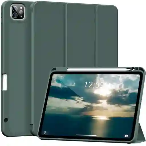 Estuche Smart Case Con Espacio Lápiz Para Ipad Air 13 2024