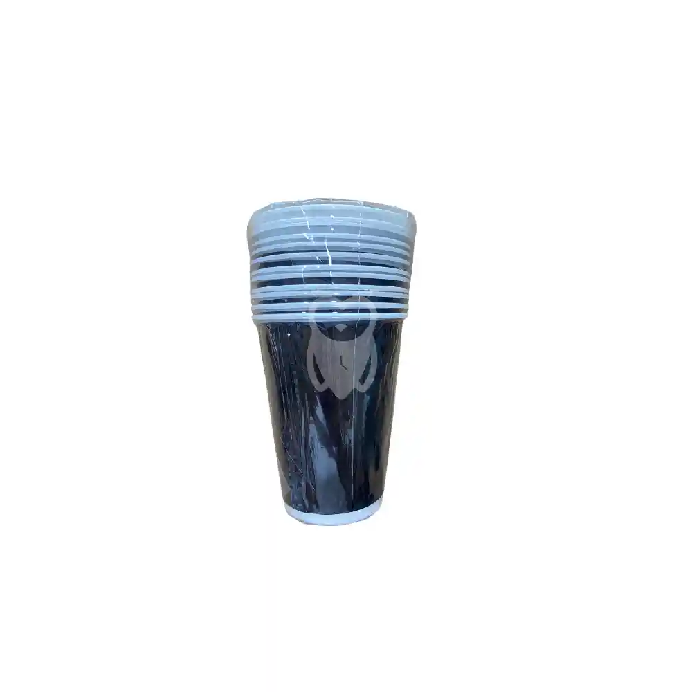 Vaso Tortero Negro X 12