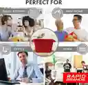 Recipiente Para Microondas Rapid Mac Cooker Macarrones Con Queso En 5 Minutos, Ideal Para Dormitorio, Cocina Pequeña U Oficina, Sin Bpa, Azul X 1unidad