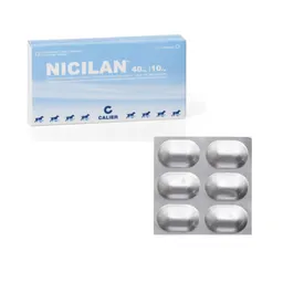 Nicilan® 40mg-10mg Blíster 6 Comprimidos