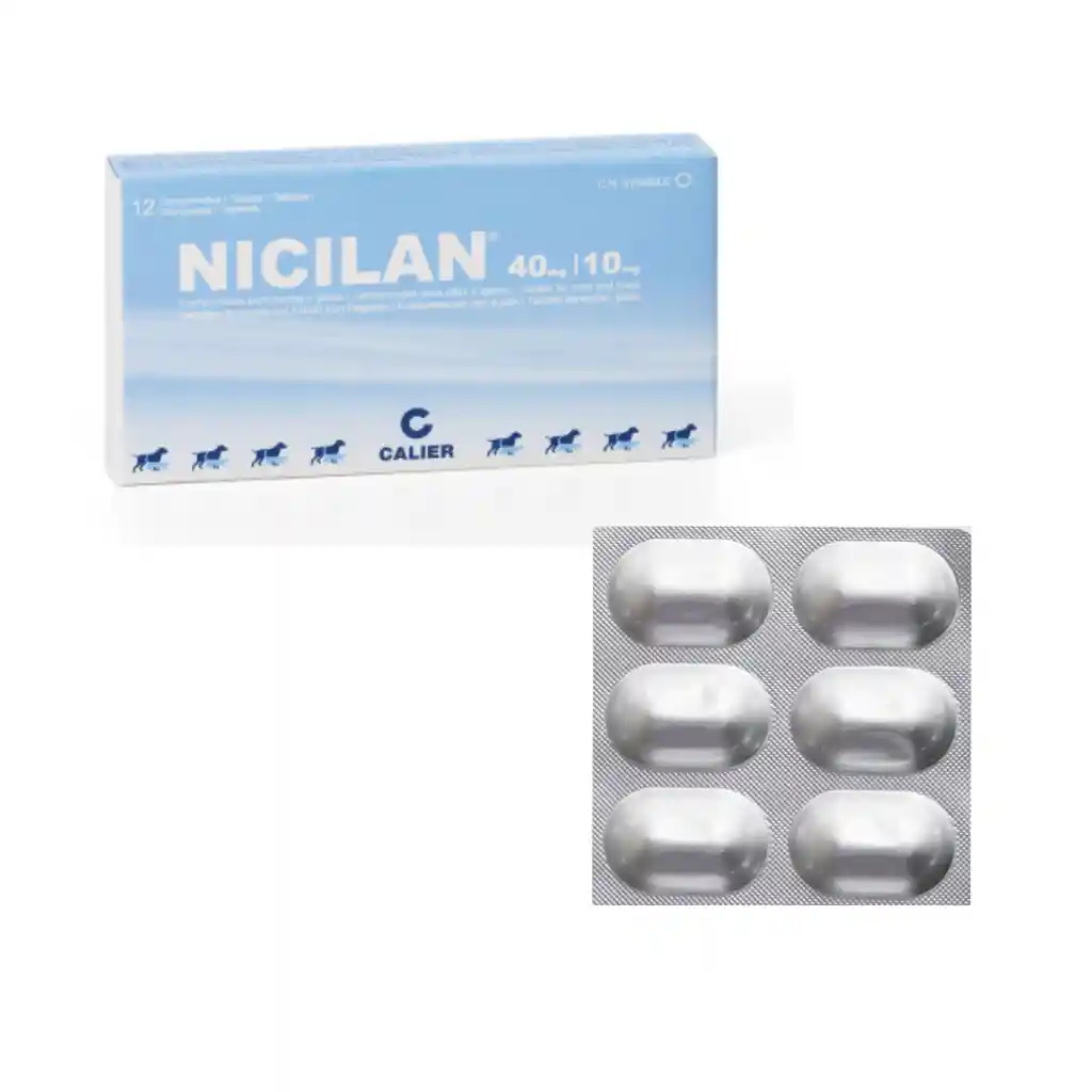 Nicilan® 40mg-10mg Blíster 6 Comprimidos