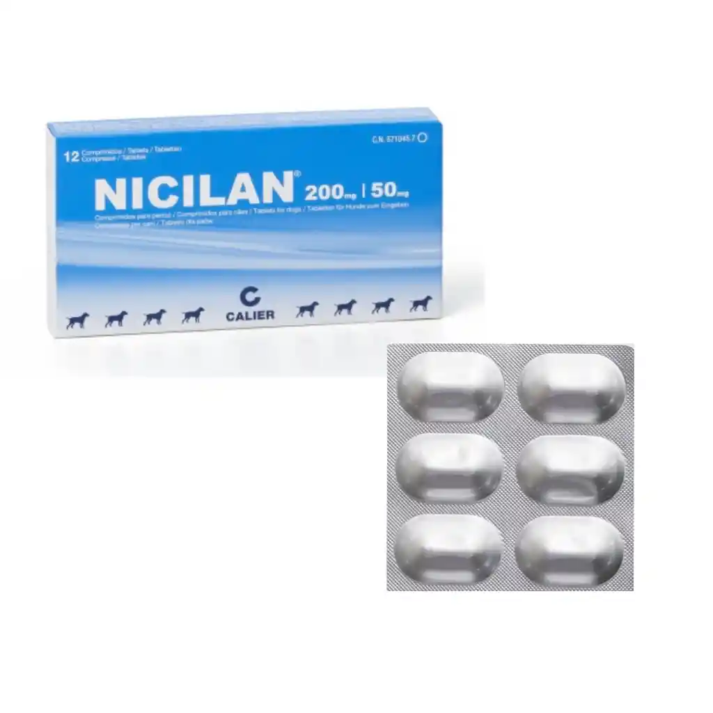 Nicilan® 200mg-50mg Blíster 6 Comprimidos