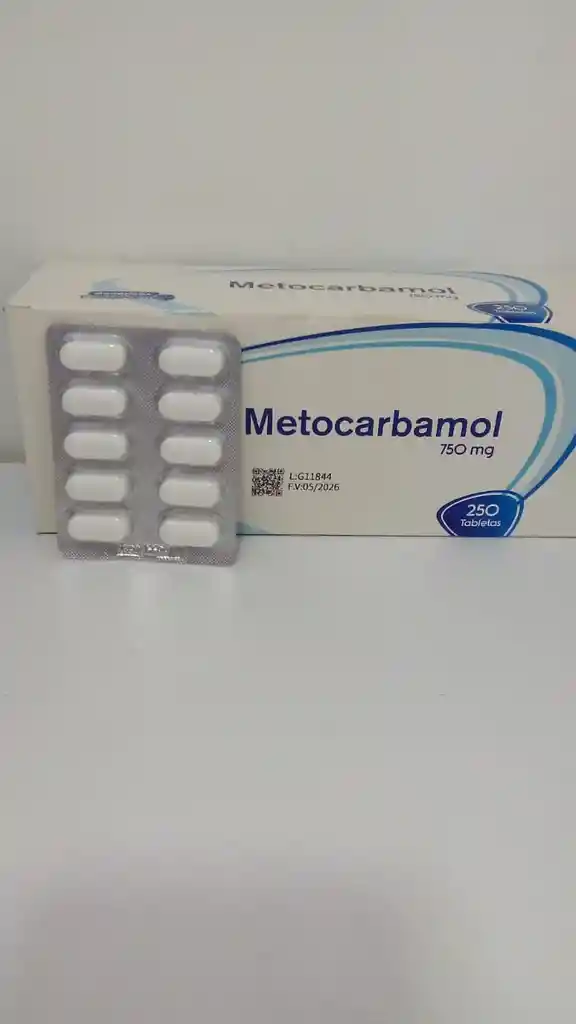 Metocarbamol 750 Mg Blister X 10 Tabs