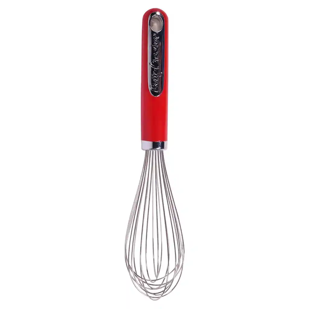 Batidor Para Cocina En Aluminio Con Mango Plastico