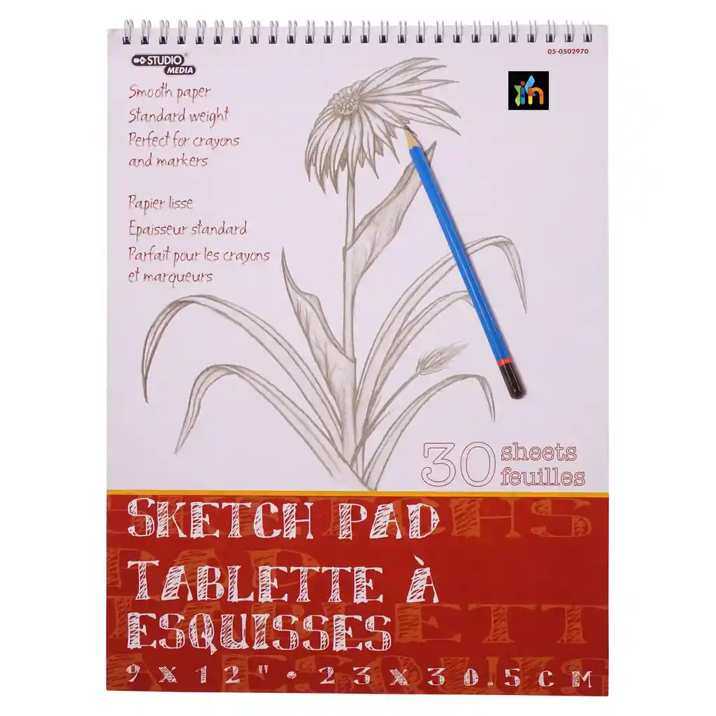 Block Para Dibujo En Papel Bond 30 Hojas Suaves