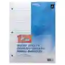 Resma De Papel Para Usar Con Folder Rayadas