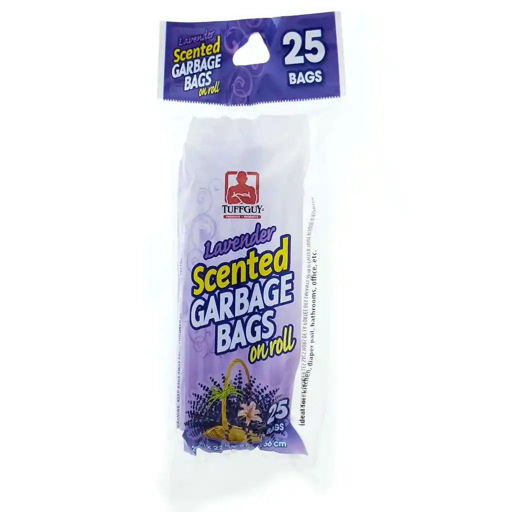 Bolsas Con Fragancia A Lavanda Para La Basura En Rollo