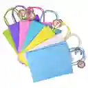 Bolsa Para Regalos Con Asas Y Colores Metalizados
