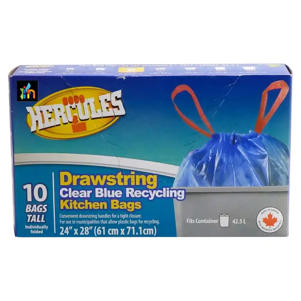 Paquete De Bolsas Plasticas Negras Para La Basura