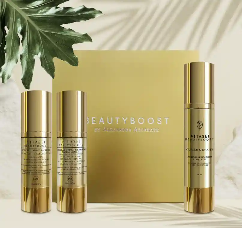 Beauty Box Serums Faciales Con Células Madre Día + Noche + Cuello Y Escote