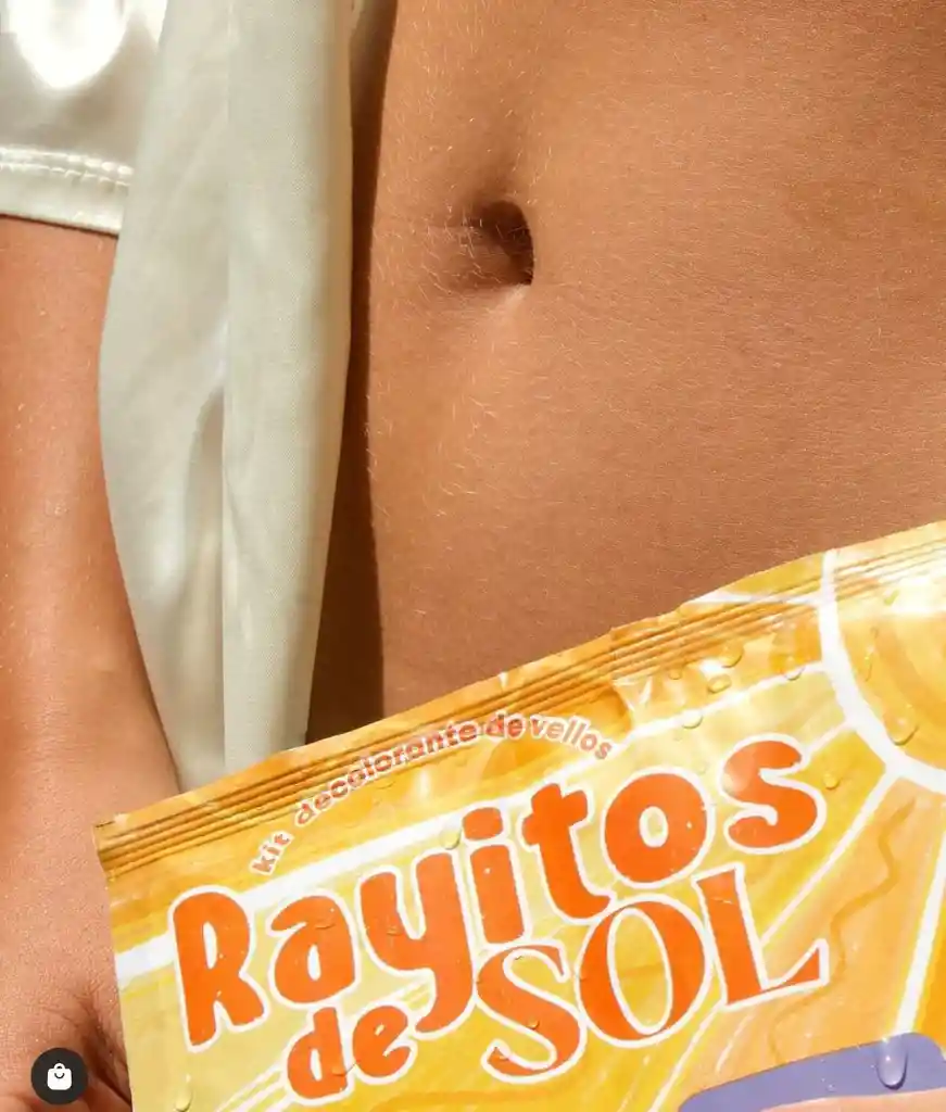 Kit Decolorante De Bellos - Rayitos De Sol