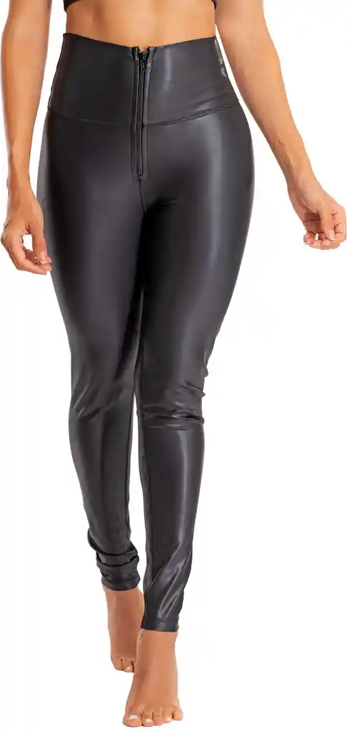 Leggins Praie Lg009 Efecto Cuero Levanta Cola