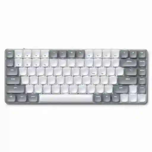 Teclado Mecánico Retroiluminado Bluetooth Sm1 Slim Satechi Blanco