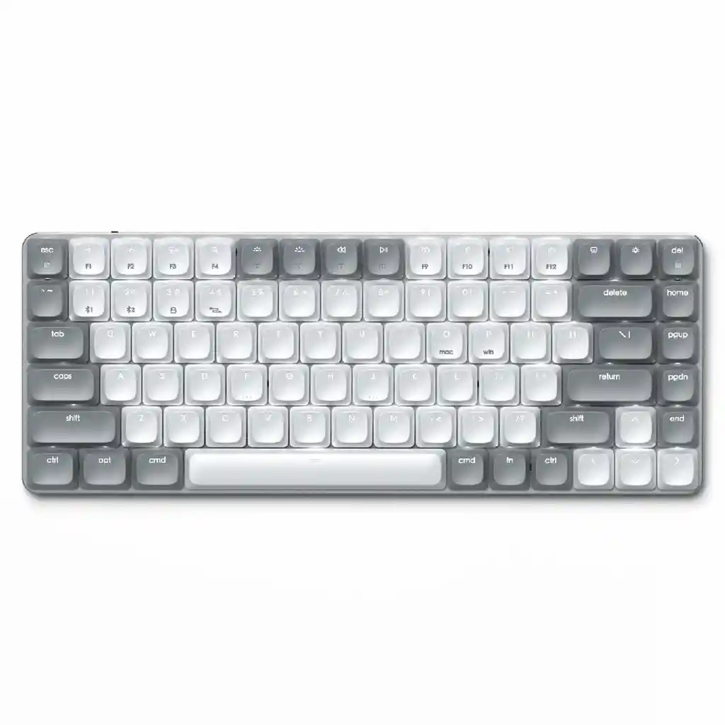 Teclado Mecánico Retroiluminado Bluetooth Sm1 Slim Satechi Blanco