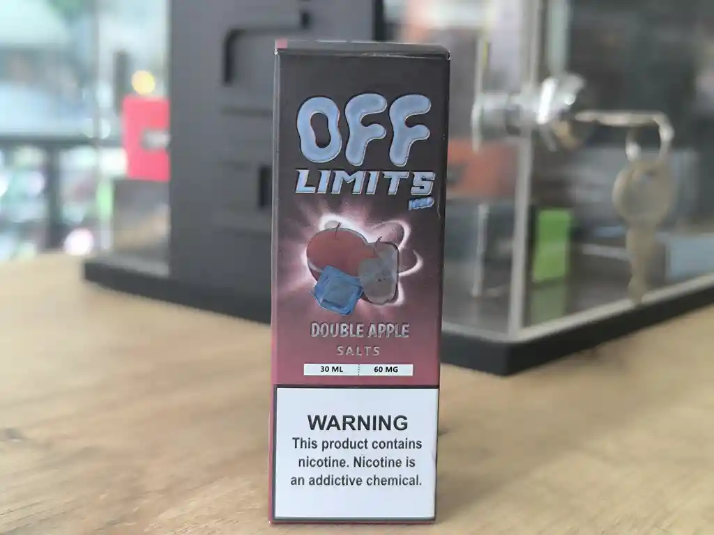 Salts Off Limits Iced Double Apple 30ml 60mg Nic