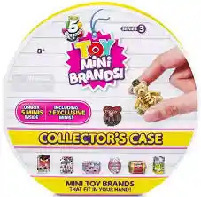 5 Surprise Mini Brands! Toy Series 3 Collector Case [includes 5 Exclusive Minis!]