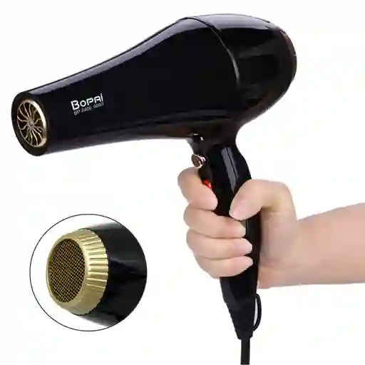 Secador De Pelo Profesional Max Power 6000w Bopai Bp-8400