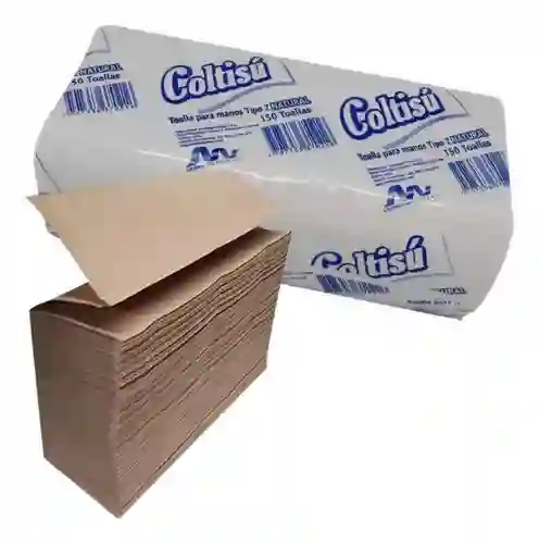 Toalla Para Manos Coltisú Tipo Z Natural