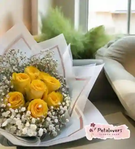 Flores Y Rosas Amarillas