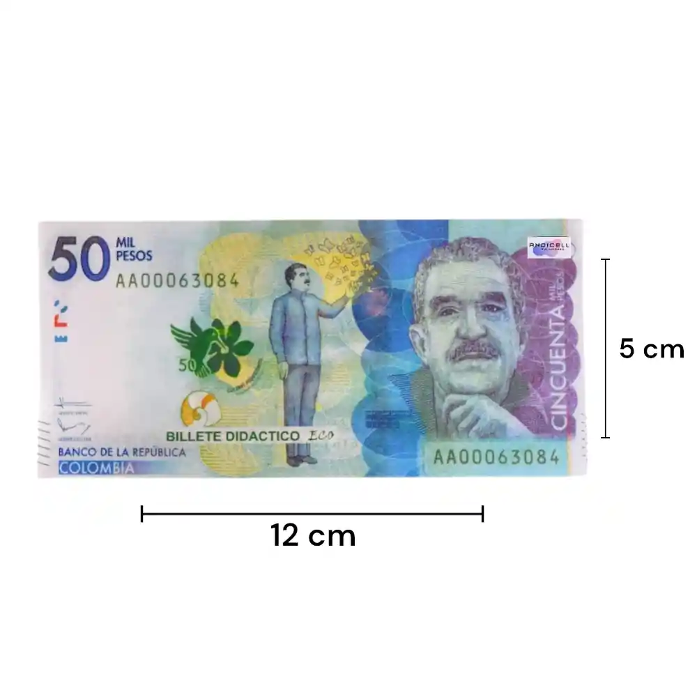 Billetes Didácticos Peso Colombiano Surtidos