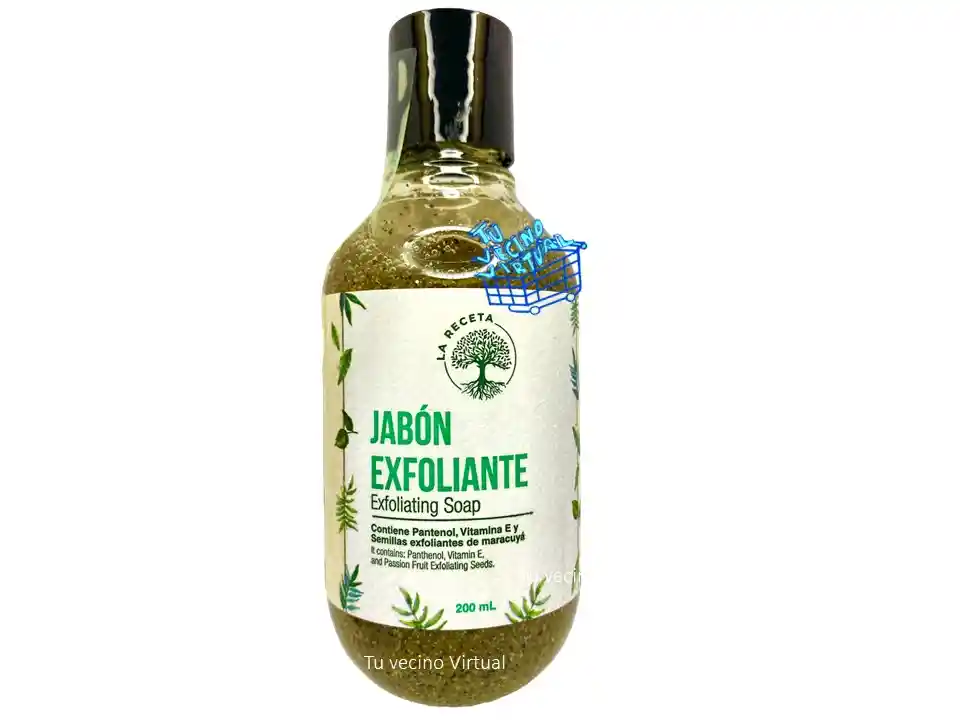 Jabon Exfoliante Corporal La Receta