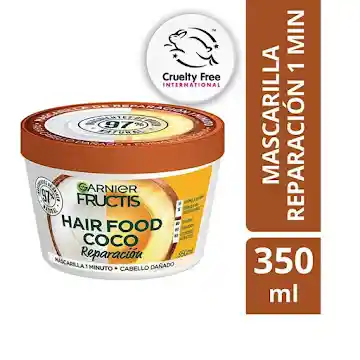 Tratamiento Fructis Hair Food Coco X 350 Ml