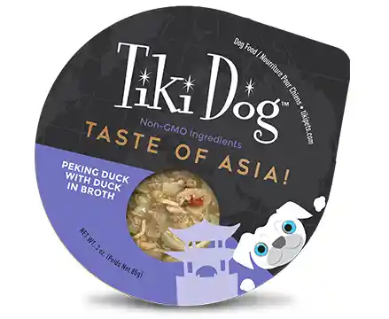 Tiki Dog Petites Bandeja 85 Gr Taste Of Asia Pato Peking