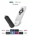 Convertidor Smart Google Tv Onn Watch Full Hd Control Voz