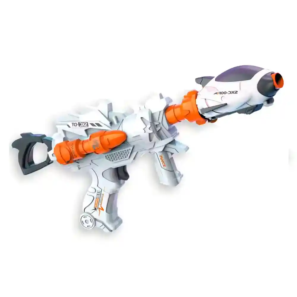 Pistola Lanza Dardos Nerf Multiples Nave Espacial Juguete