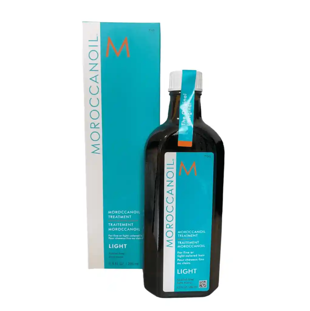 Aceite Moroccanoil Argán Light Cabello Fino Y Coloración Clara 200ml