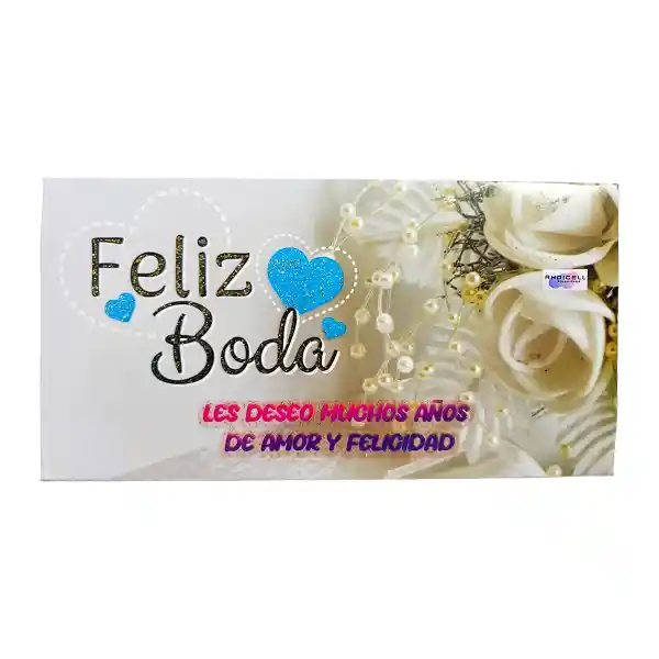 Sobre Lluvia De Sobres Tarjeta Boda Matrimonio X 1 Und